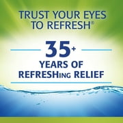 Refresh Relieva PF Preservative-Free Artificial Tears Lubricant Eye Drops, 0.4 ml, 30 Count