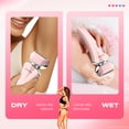 thumbnail image 4 of PRITECH Electric Razor for Women, Cordless Electric Shavers, Wet & Dry Waterproof Lady Razors for Legs, Arms, Underarms, Bikini (Pink), 4 of 8