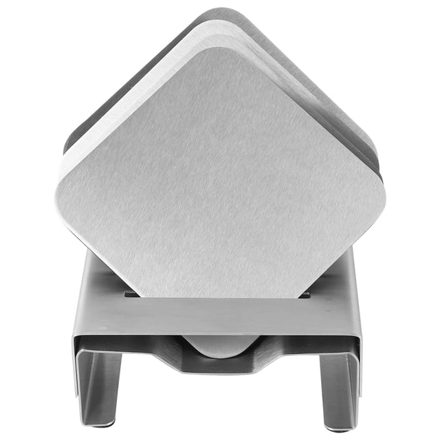 1 Set Porte-Gobelets Antidérapants en Acier Inoxydable (Argent)