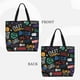 thumbnail image 2 of Easygdp Basketball Bolsa Tote para Mujer, Bolso de Hombro para Trabajo, Playa, Viajes, Compras y Supermercado, 2 of 7