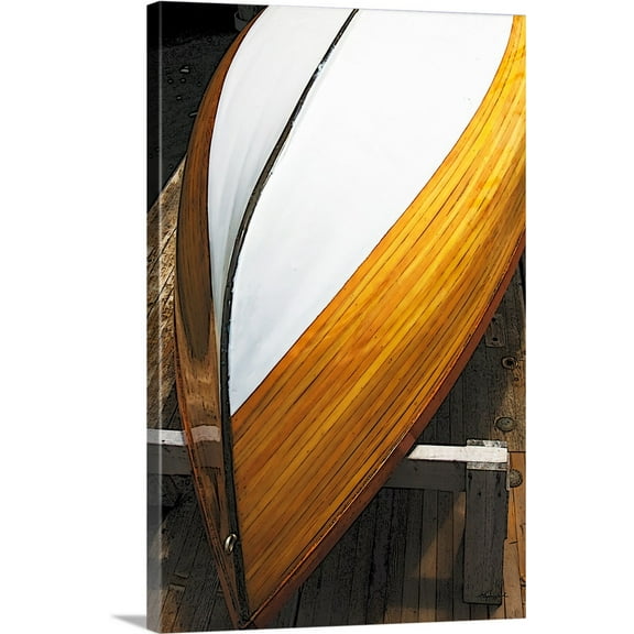 Great BIG Canvas | "New Boat I" Canvas Wall Art - 24x36