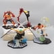 thumbnail image 3 of Una pieza figura Firefist luffy Ace Zoro Sanji Anime batalla luffy Usopp figuras de alta calidad Cake Topper Juguetes, 3 of 4