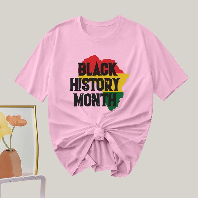 Puntoco Liquidación de camisetas cortas para mujer, camiseta de manga corta con cuello redondo y estampado informal a la moda para mujer