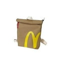 thumbnail image 2 of Mcdonalds Printed Pattern Backpack Travel Bag, 2 of 5