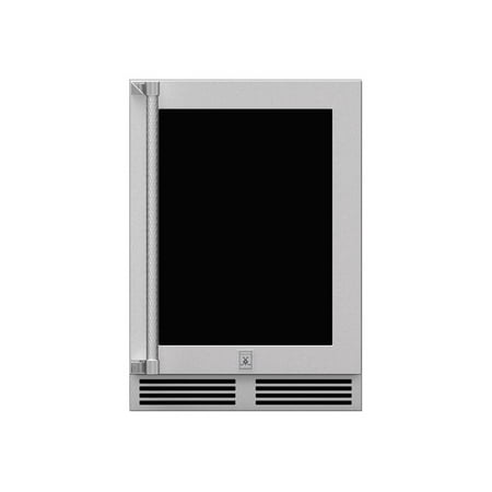 Hestan - 14-Bottle Dual Zone Wine Cooler - Stainless steel