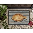 thumbnail image 3 of Carolines Treasures 8495-JMAT Paillasson Intérieur Ou Extérieur 36 x 24 Po. Poisson Flet, 3 of 4