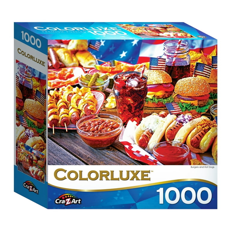 Hot Dogs A-Z 1000 Piece Puzzle