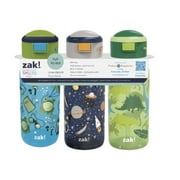 Zak! Designs Leak Proof Straw & Bottle 17 fl. oz. - 3 Bottles