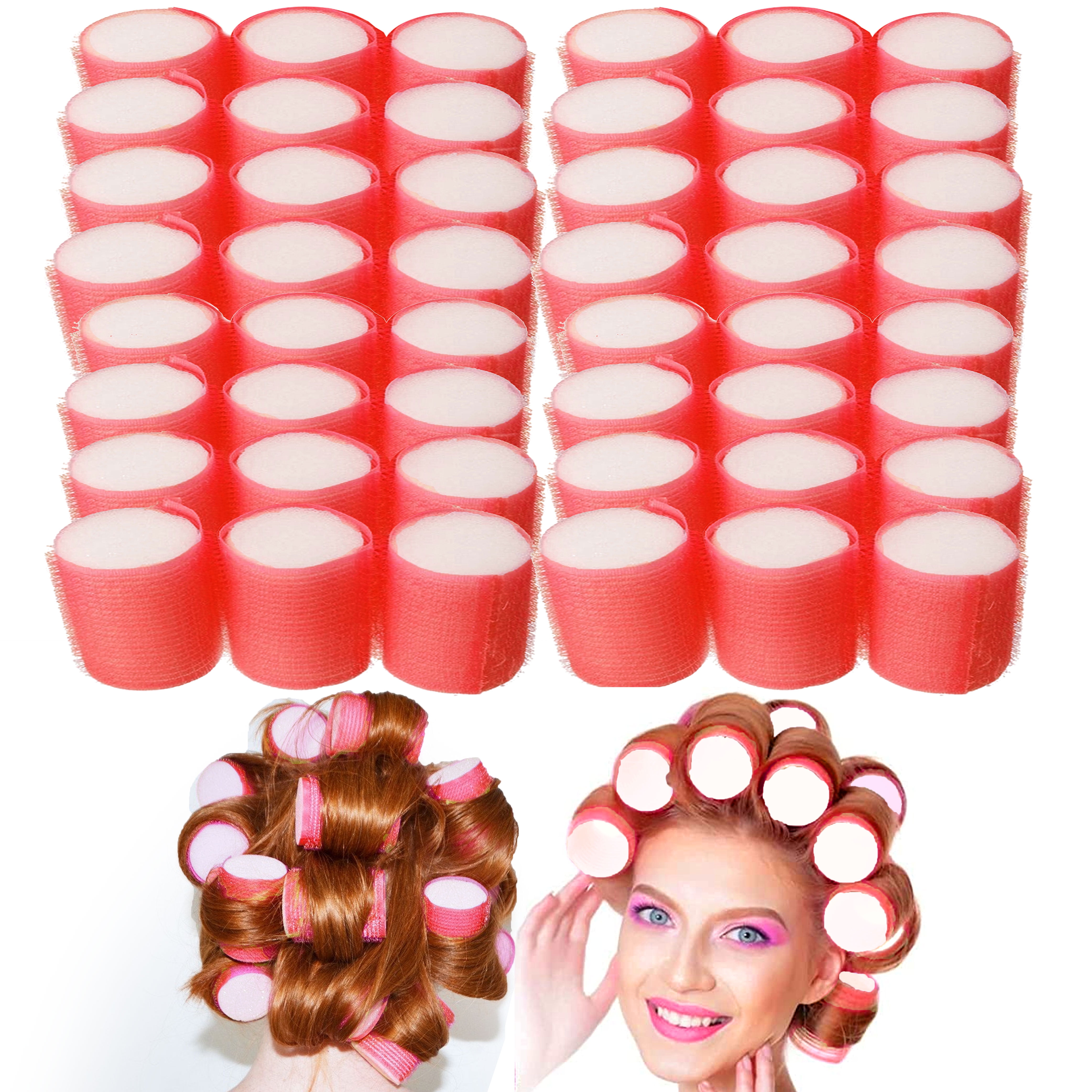 Hair FX Foam Rollers Large 35mm x 12pc