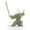 Green, variant on CATPAN 4.8" Tall Ceramic Warrior Statues,Made of ceramic,Kungfu Tea Pet Set Collectible Figurine, Small Samurai Knight Sculpture with Sword
