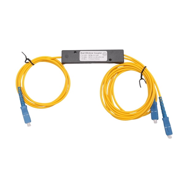 Ftth Sc Upc 1X2 Plc Separador Óptico De Fibra Óptica Monomodo Fbt Acoplador