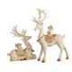 thumbnail image 1 of 2 figuritas de ciervos, esculturas de prosperidad, decoración Feng Shui, alce, estatuas de animales modernas, adornos de escritorio para estantería de sala de estar, 1 of 8