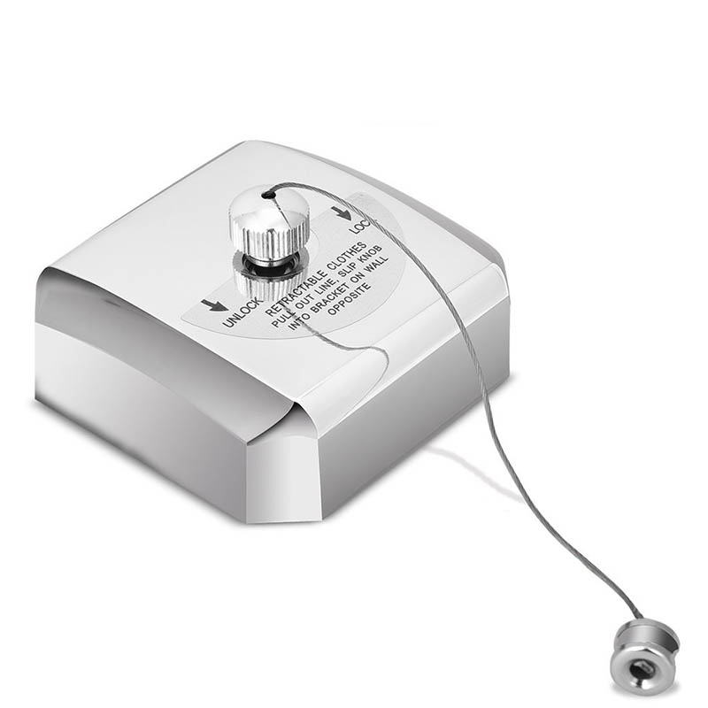 High Quanlity Indoor Stainless Steel Square Clothesline Retractable