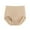 Beige, variant on Kmdttou Cotton Underwear for Women's Ladies Comfortable Large Size Avoidance Crotch Line Abdominal Contraction Panties Hight Waiste Underpants (Regular & Plus Size)