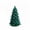 B, variant on Christmas Tree Candle, LED Flameless Candle with Flickering Warm Light, Battery Operated Christmas Tree Shaped Candle Decor, Holiday Tabletop Ornament for Mantel Dining Room Home Party Decoration