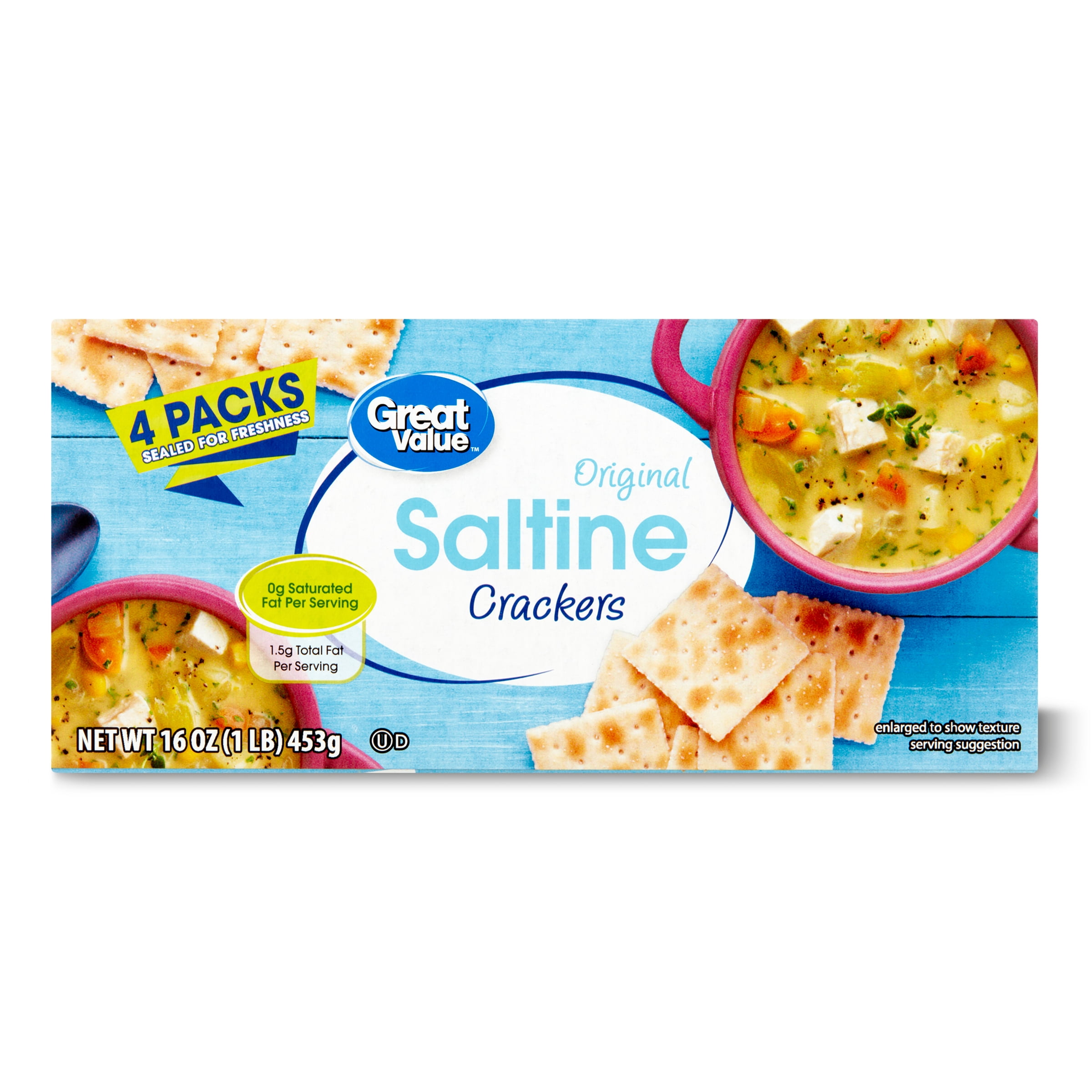 Great Value Saltine 16z