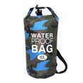 thumbnail image 1 of Bolsa de natación de camuflaje bolsa de almacenamiento de saco seco impermeable para senderismo canotaje, 1 of 6