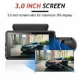 thumbnail image 3 of Car Dual-Lens Dvr Driving Recorder Dash Cam Video Recorder Night Vision G Sensor 1080P Front Built-In Camera Car Electronics, 3 of 8