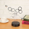 thumbnail image 2 of Fyydes Desk Decor, Kinetic Decor,Electronic Perpetual Motion Revolving Celestial Model Kinetic Art Craft Desk Decoration, 2 of 8
