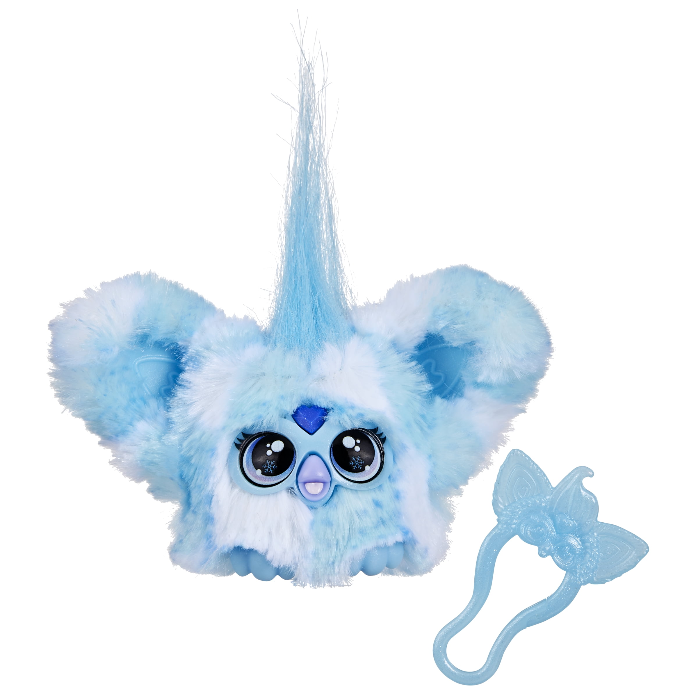 Furby Furblets Sno-Way Holiday Mini Electronic Plush Toy, 2 inches