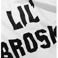 thumbnail image 4 of Lil Broski Funny Younger Brother Youth T Shirt Tee Boys Infant Toddler Brisco Brands 4T, 4 of 5
