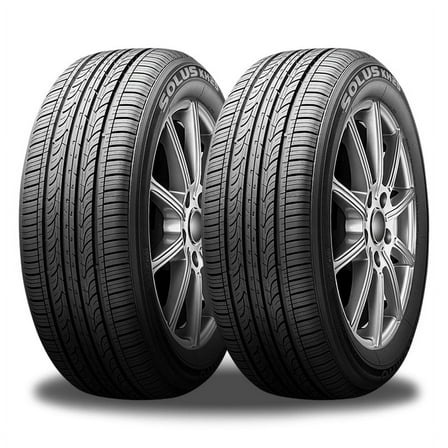 Set of 4 New Kumho Solus KH25 P215/55R17 93V All Season Performance Touring 480AA Tires 2116043 / 215/55/17 / 2155517 Fits: 2012-14 Toyota Camry Hybrid XLE, 2010-12 Nissan Altima SR
