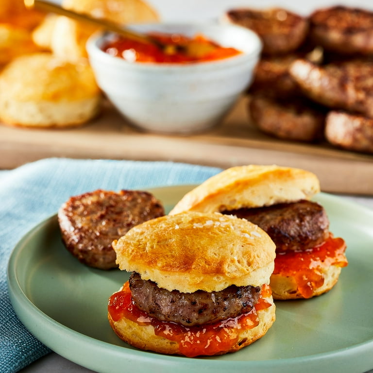 Great Value Uncooked Original Breakfast Pork Sausage Patties 12 oz Package