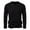 Black, variant on gakvbuo Henley Shirts For Men Long Sleeve Button Down Shirts Slim Fit Cotton Lightweight Basic Pullover T-Shirt Blouses