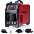 thumbnail image 1 of ARCCAPTAIN TIG Welder AC/DC 200Amp with Pulse, Aluminum TIG Welder 110V/220V TIG Welder with Square/Triangular Wave/Stick/MMA/Spot MultiProcess DASH-ARC Welding Machine, 5 Year Warranty, 1 of 8