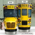 thumbnail image 2 of Bus Driver Tumbler - School Bus 20 oz Stainless Steel Double Wall Vacuum Tumblers Coffee Travel Mug - Thermal Cups Birthday, Christmas, Back To School Gifts for Men, Women, Friends, Besties, 2 of 6