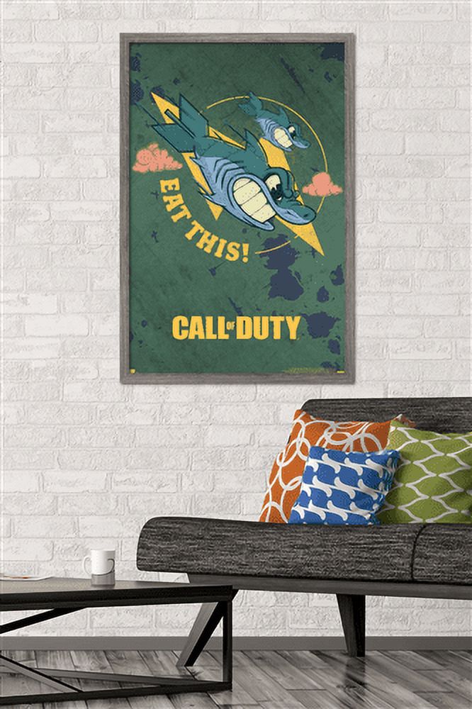 Call of Duty: Vanguard - Eat This Wall Poster, 22.375" x 34", Framed