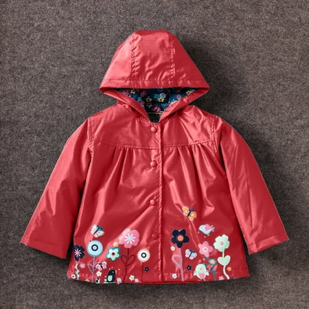 

TOWED22 Baby Girls Outerwear Jackets & Coats Baby Toddler Boys Girls Winter Hoodie Coats Puffer Jackets Outwear Cute Outfits Red