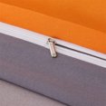 thumbnail image 4 of Ropa de cama 135x200cm verde claro gris colores lisos reversible juego de sábanas suave y confortable microfibra funda nórdica con fundas de almohada 80x80cm, 4 of 4