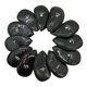 thumbnail image 1 of Cubiertas para la cabeza del palo de golf Baoblaze 12 PCS Negro, 1 of 3