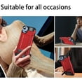 thumbnail image 5 of for iPhone 13 Case Built in Kickstand Heavy Duty Dual Layer  Grade Drop Protection Case，for Women and Men-Red, 5 of 12