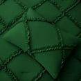 thumbnail image 6 of D.N.G. BEDDINGS 1 Piece Luxurious Diamond Ruffle Comforter Super Soft, All Season Pintuck 800 Thread Count, 100% Egyptian Cotton, King/California King Size Green Color, 6 of 9
