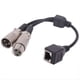 thumbnail image 1 of Cable Corto de Transmisión de Señal de Audio de 0,15 M, Conector RJ45 A XLR Macho + Hembra, Conector RJ45 Hembra A XLR Macho + XLR Macho., 1 of 6