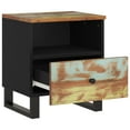 thumbnail image 3 of vidaXL Bedside Cabinets 2 pcs Solid Wood Reclaimed&Engineered Wood, 3 of 5