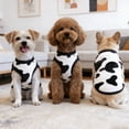 thumbnail image 2 of Pet Dog Fleece Vest Jacket, Warm Soft Puppy Pullover Sweater for Small Dogs and Cats, Cold Weather Attire with Leash Ring, XS-XL, 2 of 9