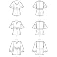 thumbnail image 3 of Butterick Sewing Pattern 6732 Tops, 3 of 3