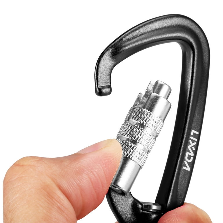 360° Rotatable Spinner Carabiner Swivel Carabiner Clip Small Wire