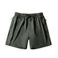 thumbnail image 3 of IROINNID Men's Loose Comfortable Casual Breathable Flat-Front Bermuda Shorts, 3 of 3