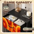 thumbnail image 2 of Dresser for Bedroom with 4 Storage Drawers 70s retro Dressers Chest of Drawers Steel Framed Fabric Closet Organizers for Dorm Entryway, 2 of 8