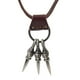 thumbnail image 2 of 3 Dragon Eagle Colgante De Cuero De La PU Biker Para Hombre Colgante Charm Necklace - si Sunnimix collar de garra de águila, 2 of 6