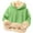 Green, variant on DJskiyers Boys Girls Winter Sweatshirt Sherpa Lined Warm Pullover Thicken Thermal Hoodies Soft Fuzzy Tops Solid Casual Outerwear