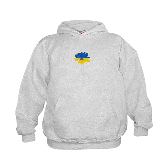CafePress - Ukraine Flag Sunflower Vintage Ukrainia Sweatshirt - Kids Hooded Sweatshirt, Classic Hoodie
