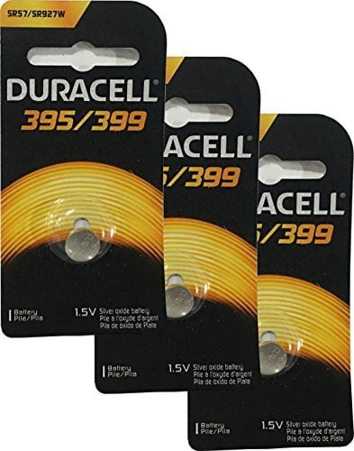 Duracell Pile Bouton à Oxyde d'Argent 1.5V, Lot de 3