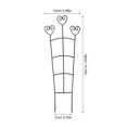 thumbnail image 2 of unbranded 2Ud Decorativo Para Plantas Trepadoras Con Estructura Resistente Verde, 2 of 8