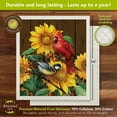 thumbnail image 2 of Briarwood Lane Fall Birds and Sunflowers Swedish Dishcloth (2-pack), 2 of 5