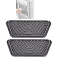 thumbnail image 1 of Refrigerator Drip Catcher For Water Tray, 2-Pack Mini Refrigerator Drip Mats for Ice Water Dispenser, Drain, Prevent Water Spills, Water Splashes and Ice Cube Drops (Rectangle), 1 of 7